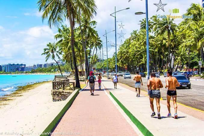 Temporada Com Luxo Em Maceio , Cm Vista Da Praia Kültér fotó